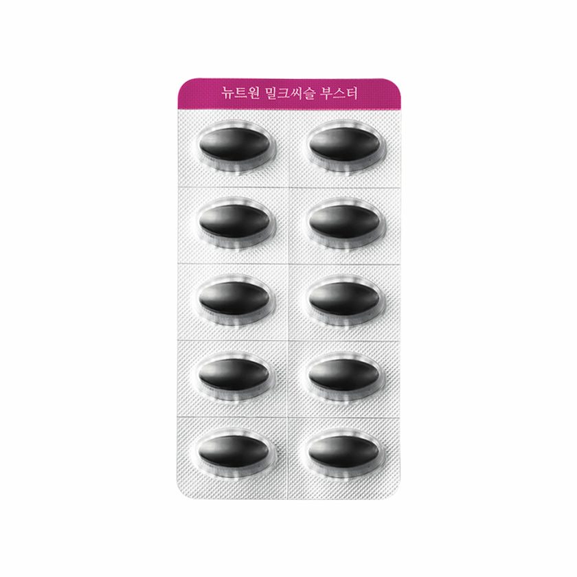 [4개월분] 뉴트원 밀크씨슬 부스터 실리마린 밀크시슬 간건강 60캡슐, 2개